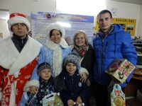Активисты в Могилевском детском хосписе