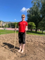 Областной проект БРСМ на лучшую цветочную клумбу «Цвети, Великий май! Символ Победы в цветах»