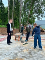 Актив Могилевской ГО ОО «БРСМ» в деле: благоустройство и память