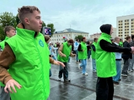 Молодежная зарядка «Спортом едины!»