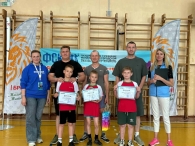 Городская спортландия "Битва Дворов" среди молодых семей города Могилева