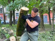 Молодежь в деле! Ликвидация последствий стихии!