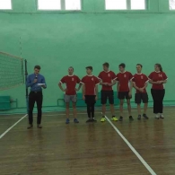 Товарищеский матч по волейболу