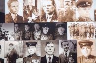 В Могилеве собрали панно из 500 снимков ветеранов и участников войны — их предоставили близкие героев