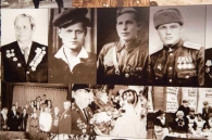 В Могилеве собрали панно из 500 снимков ветеранов и участников войны — их предоставили близкие героев