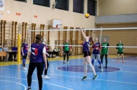 Соревнования по женскому волейболу в рамках круглогодичной спартакиады Белорусско-Российского университета
