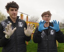 Республиканский субботник в Могилёве: Молодёжь выбирает конкретные дела!