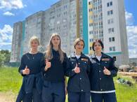 Женские руки творят чудеса: как отряд «Умелец» ломает стереотипы на Могилевской стройке