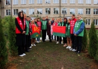 Аллею единства и мира высадили в Могилеве