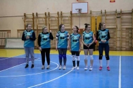 Соревнования по женскому волейболу в рамках круглогодичной спартакиады Белорусско-Российского университета